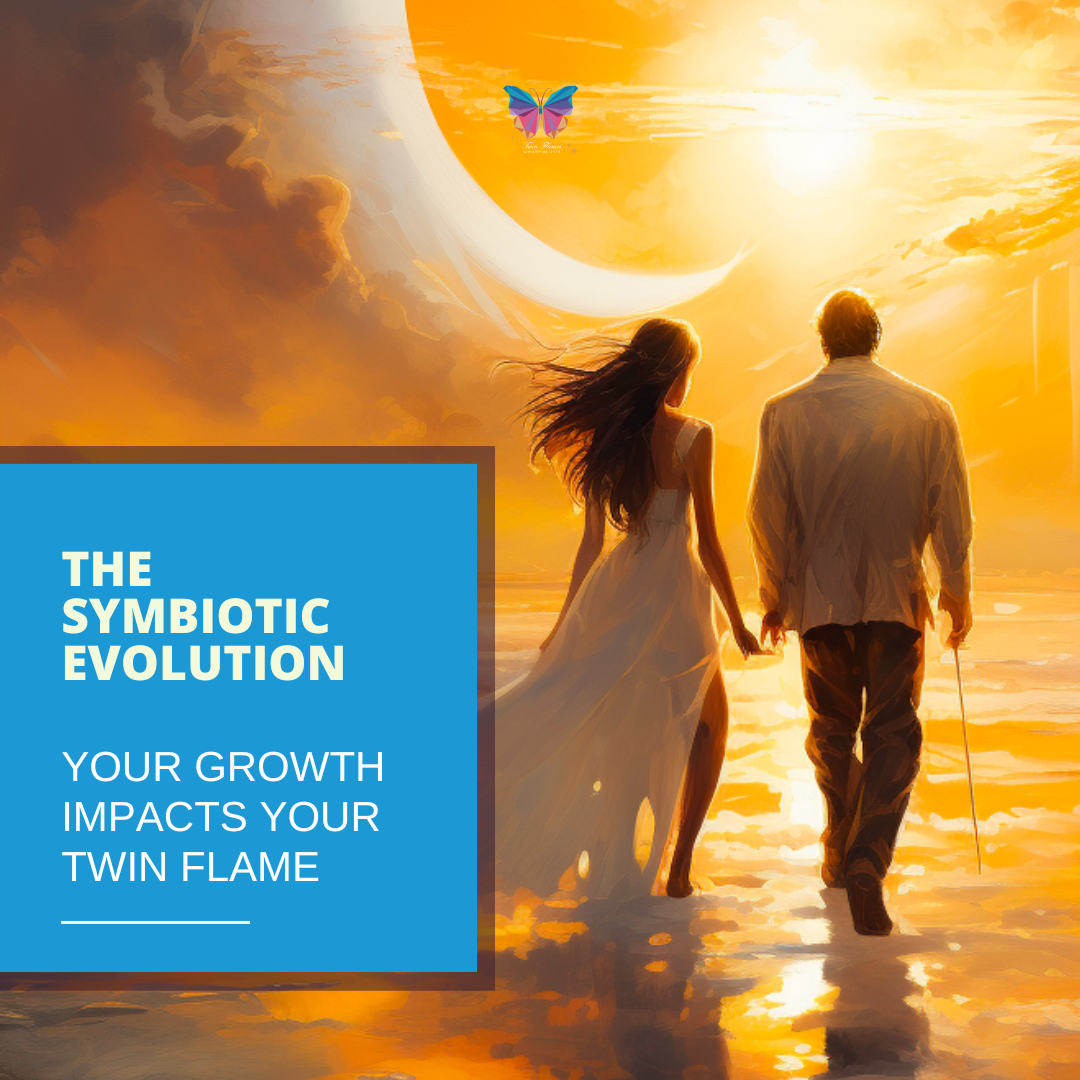 The Symbiotic Evolution: How Your Personal Growth Impacts Your Twin Flame's Journey | Twin Flames with Josephine Celeste